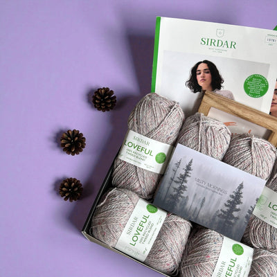 Misty Mornings Ladies Jumper/ Vest Knit in a Box