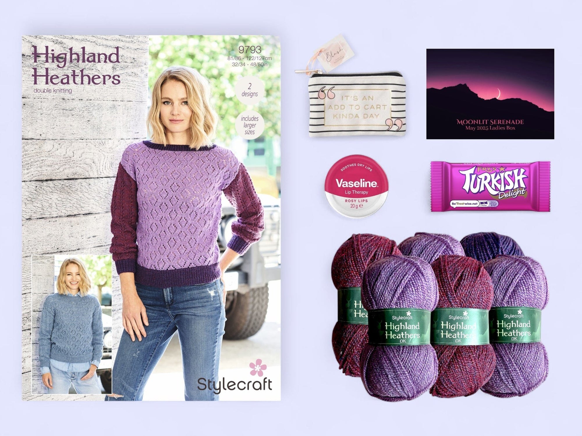 Moonlit Serenade Ladies Jumper Knit in a Box