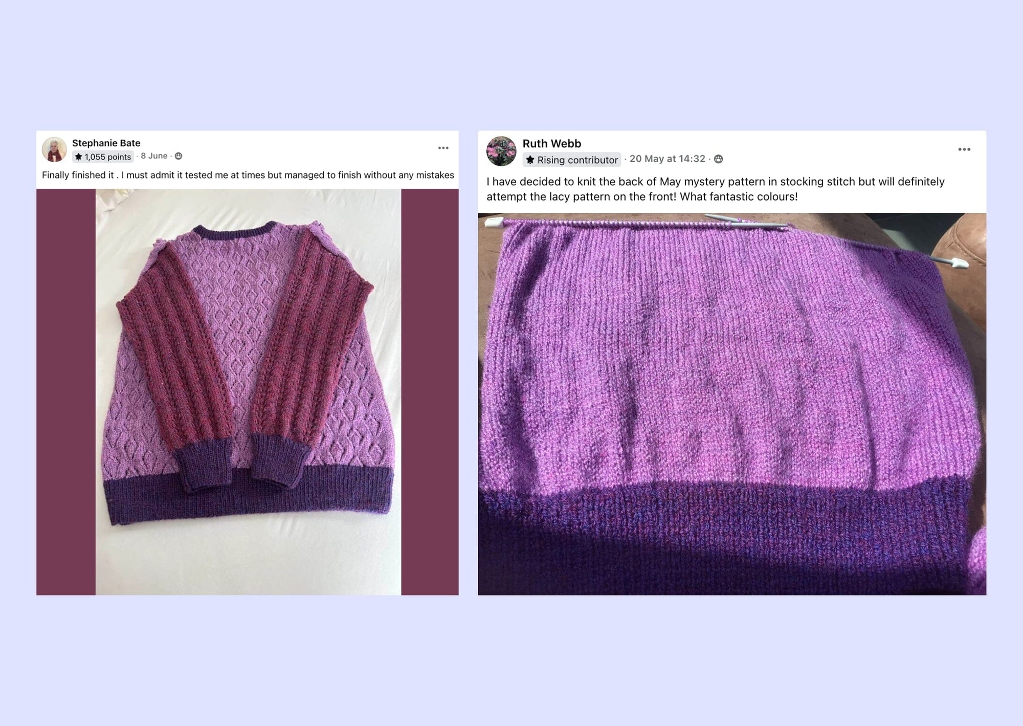 Moonlit Serenade Ladies Jumper Knit in a Box