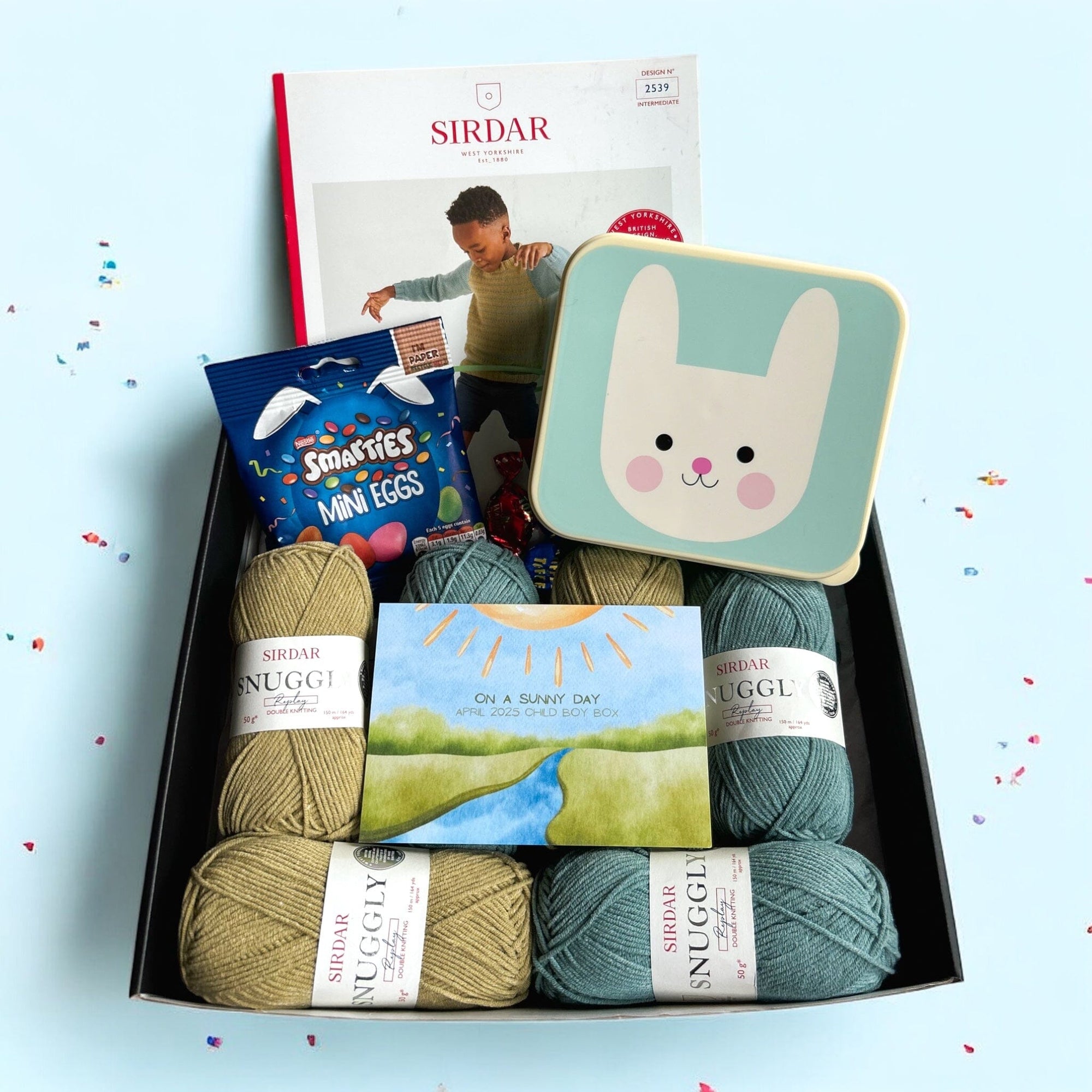 On a Sunny Day Child Boy Jumper Knit in a Box