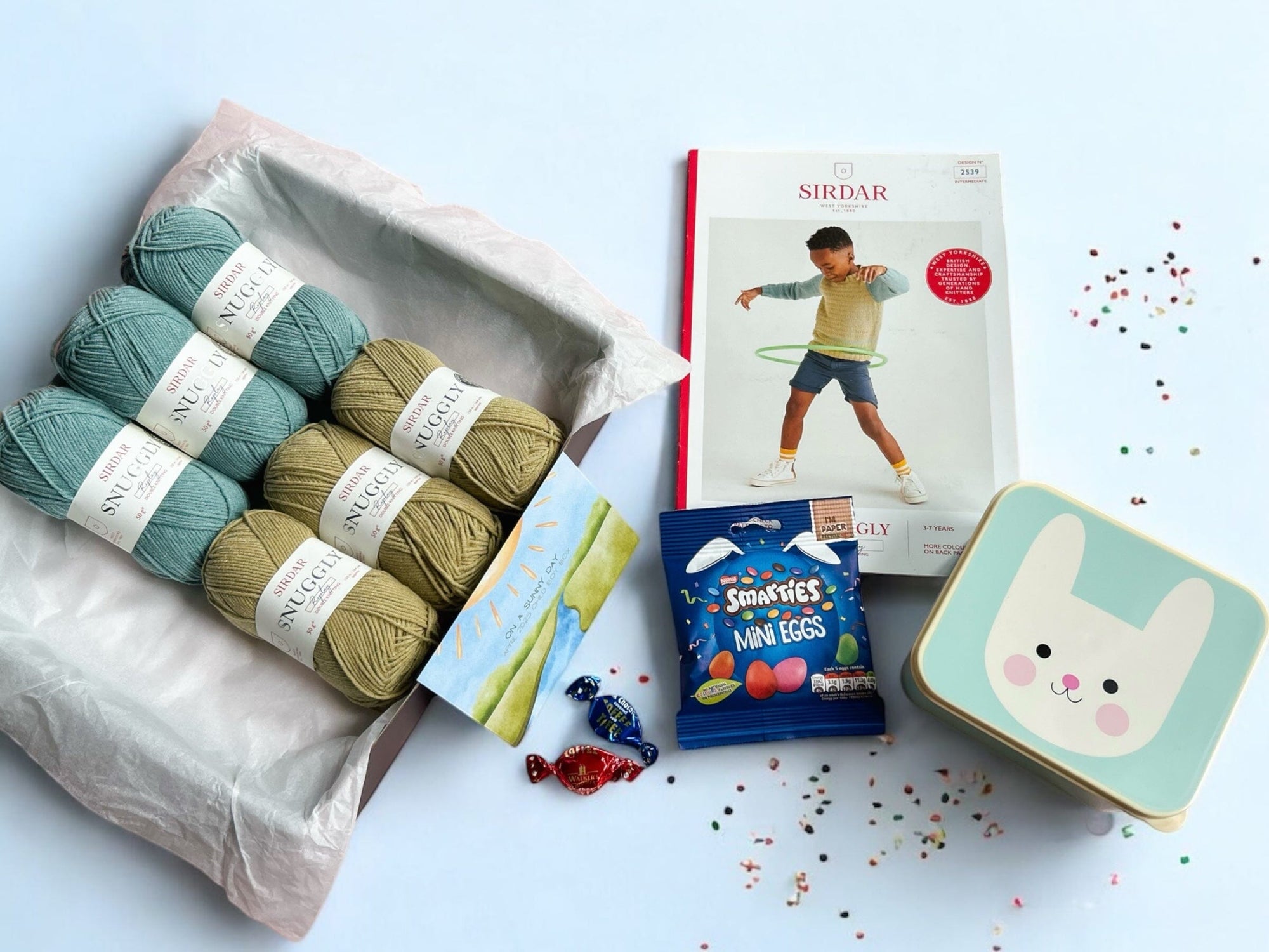 On a Sunny Day Child Boy Jumper Knit in a Box