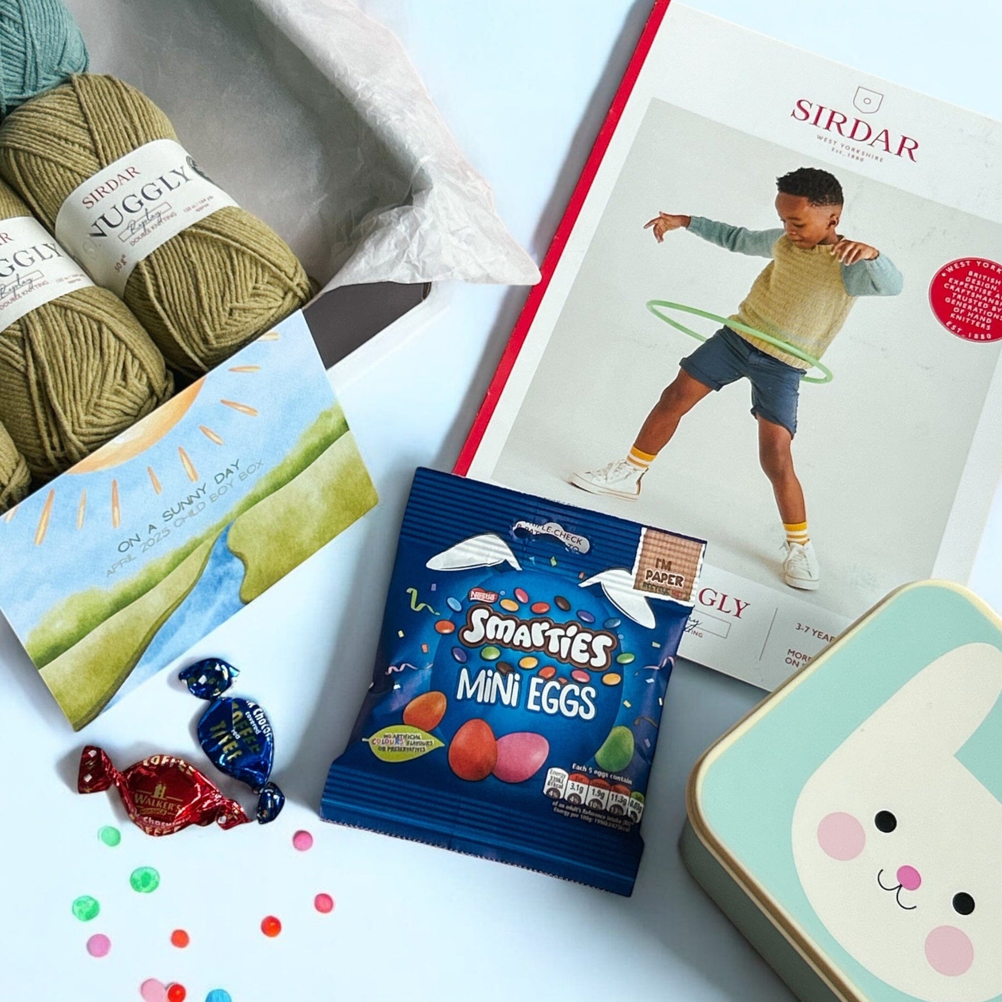 On a Sunny Day Child Boy Jumper Knit in a Box