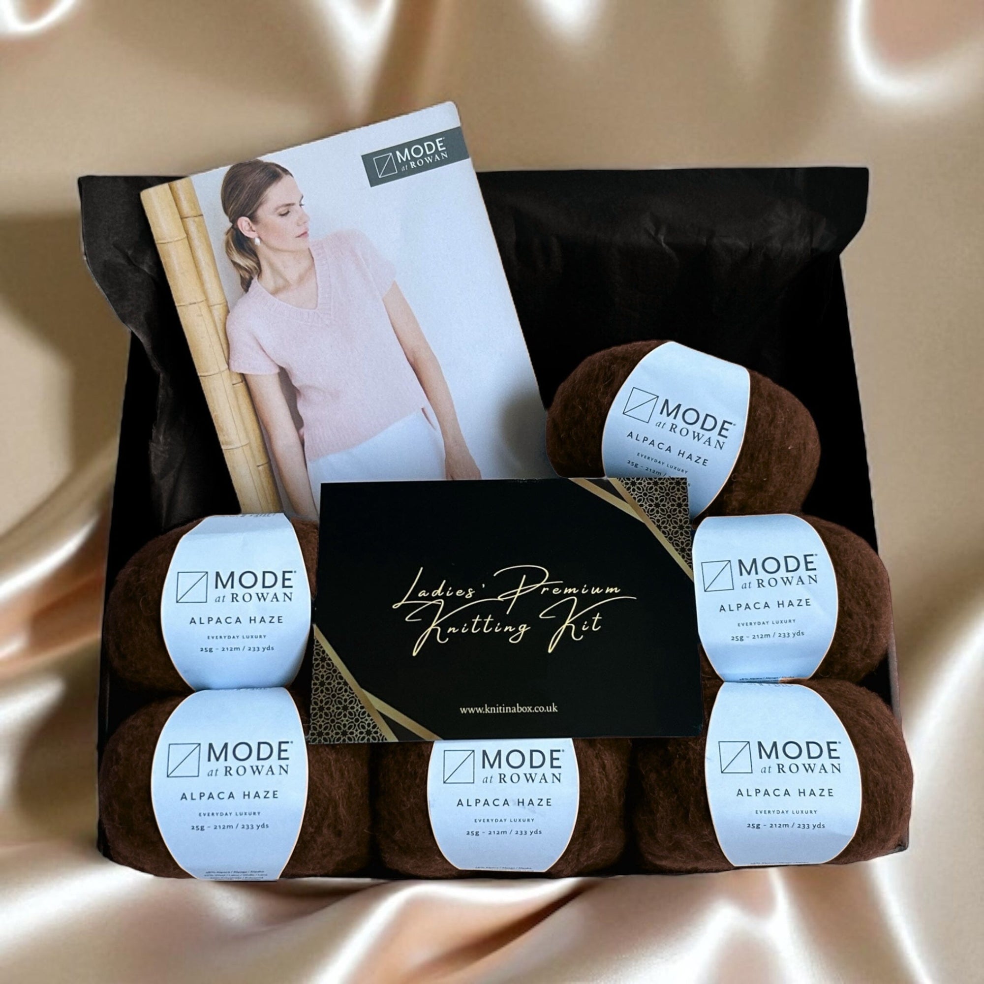 Premium Box - Alpaca Haze Cocoa Knit in a Box