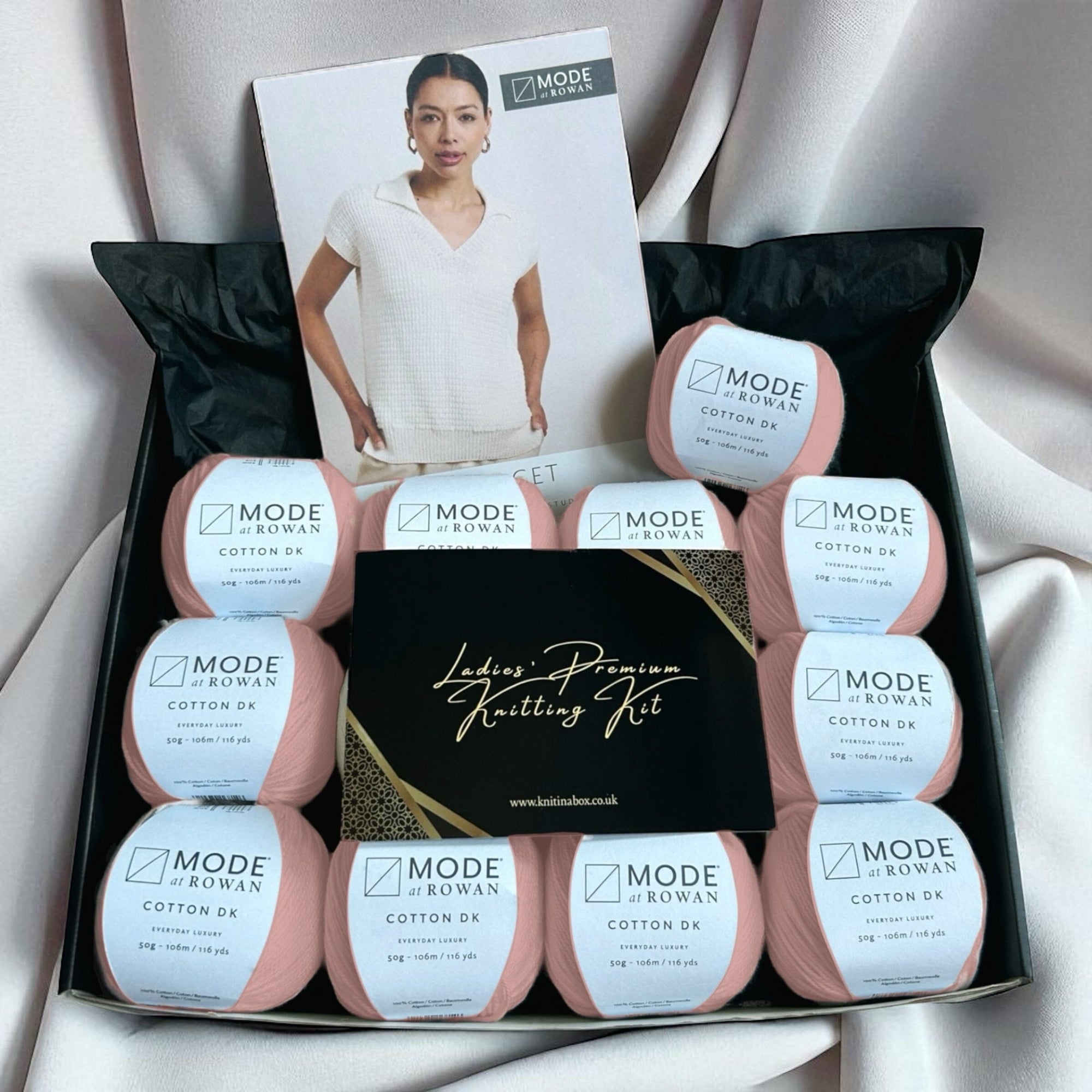 Premium Box - Cotton DK Crepe Knit in a Box