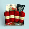 Santa's Little Helper Child Boy Box Knit in a Box 