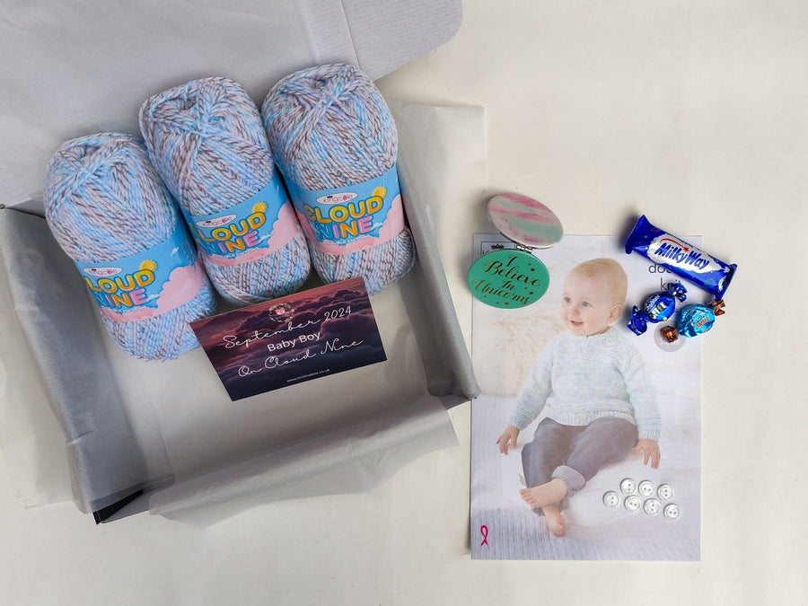September 2024 Baby-Boy Box Knit in a Box 