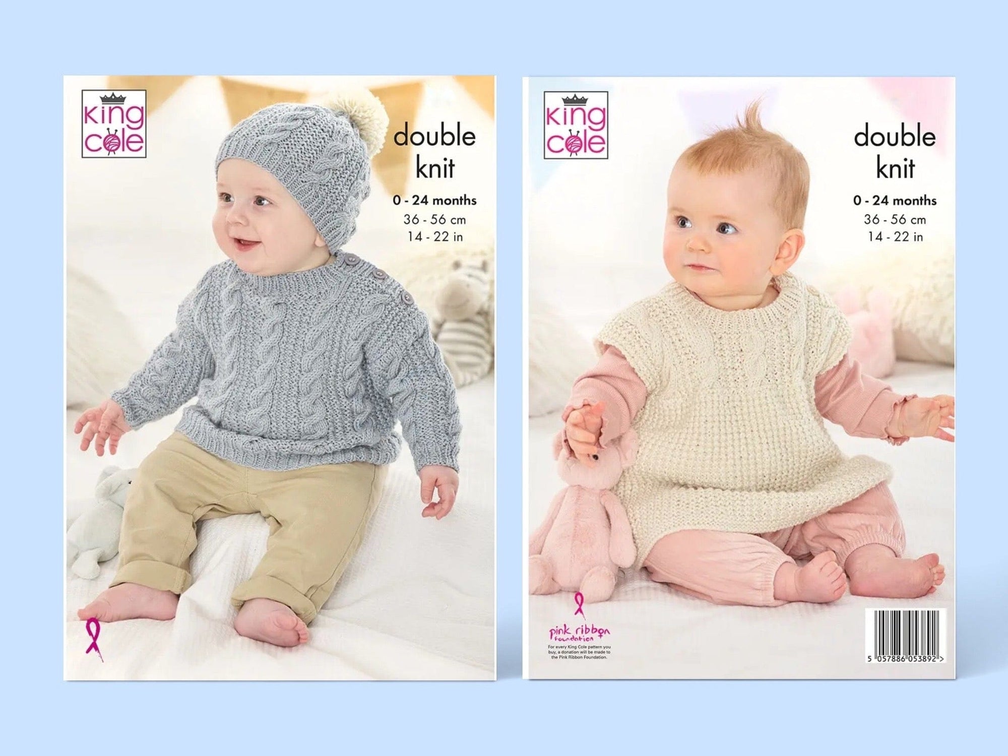 September Nights Baby Boy Jumper & Hat Knit in a Box