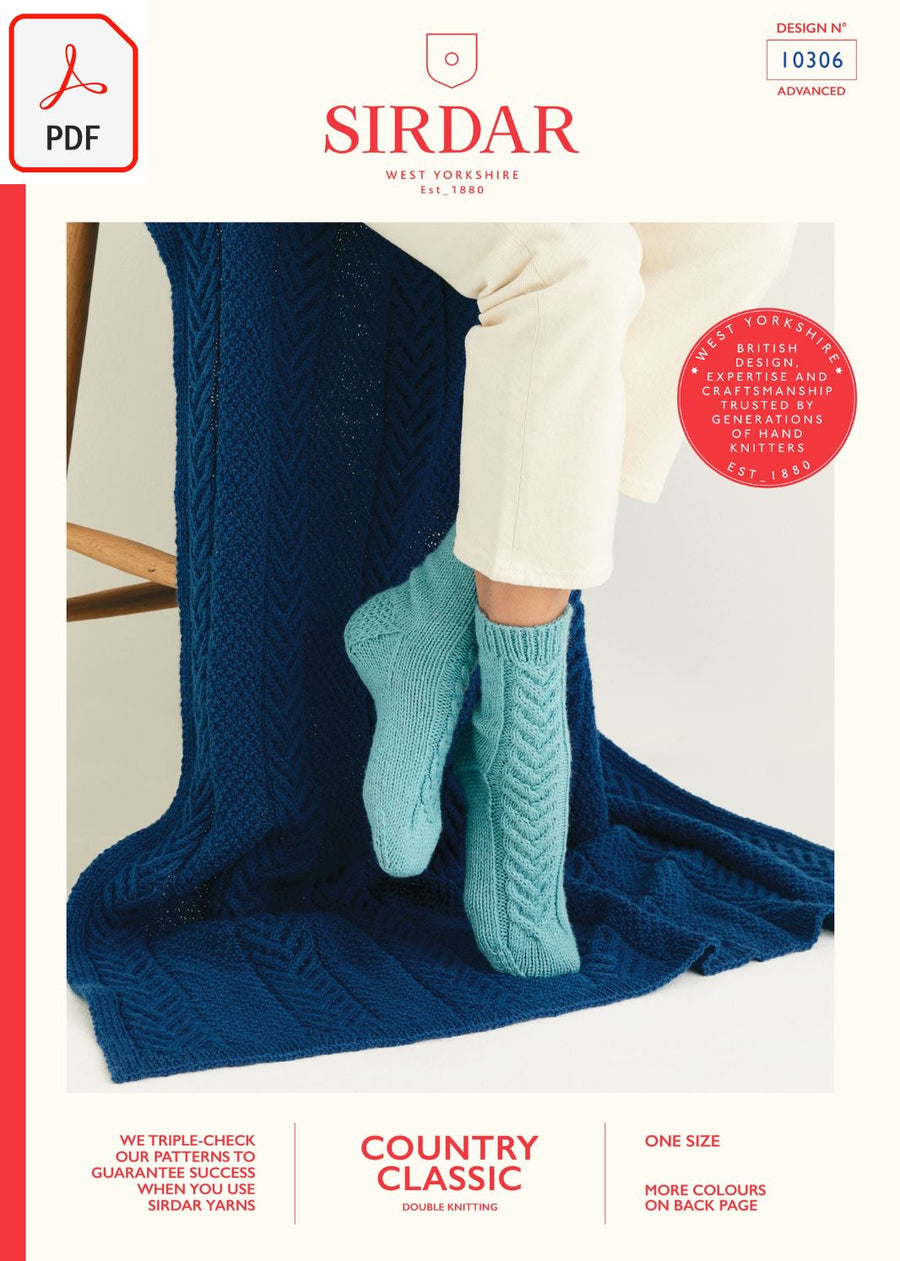 Sirdar 10306 Country Classic DK (PDF) Knit in a Box 