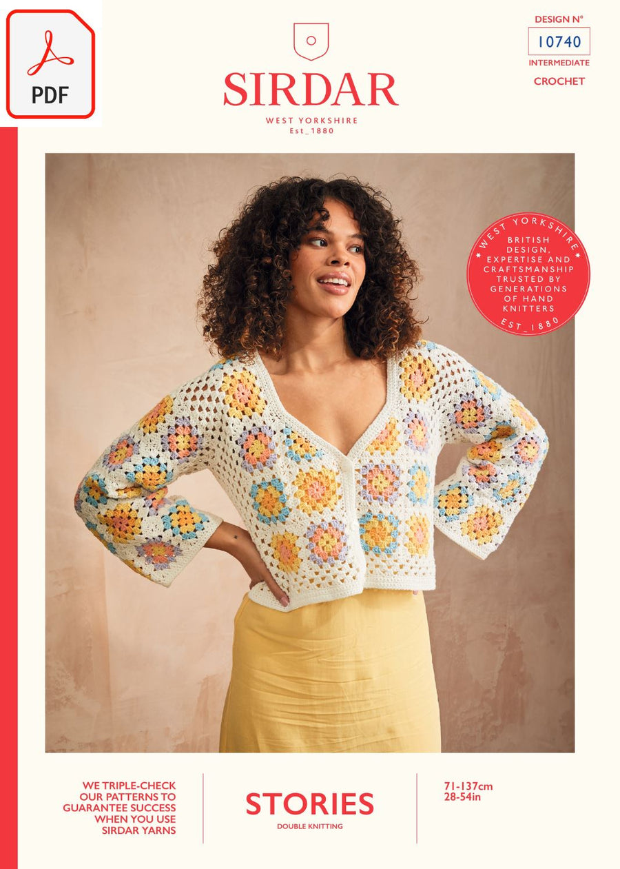 Sirdar 10740 Stories DK (PDF) Knit in a Box 