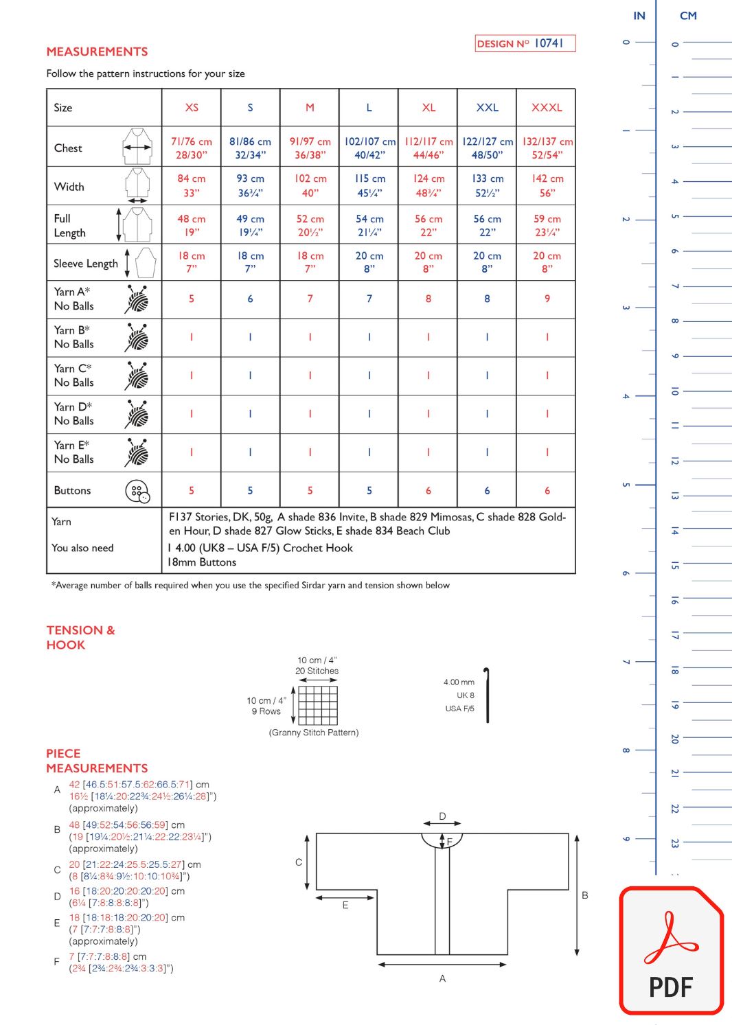 Sirdar 10741 Stories DK (PDF) Knit in a Box