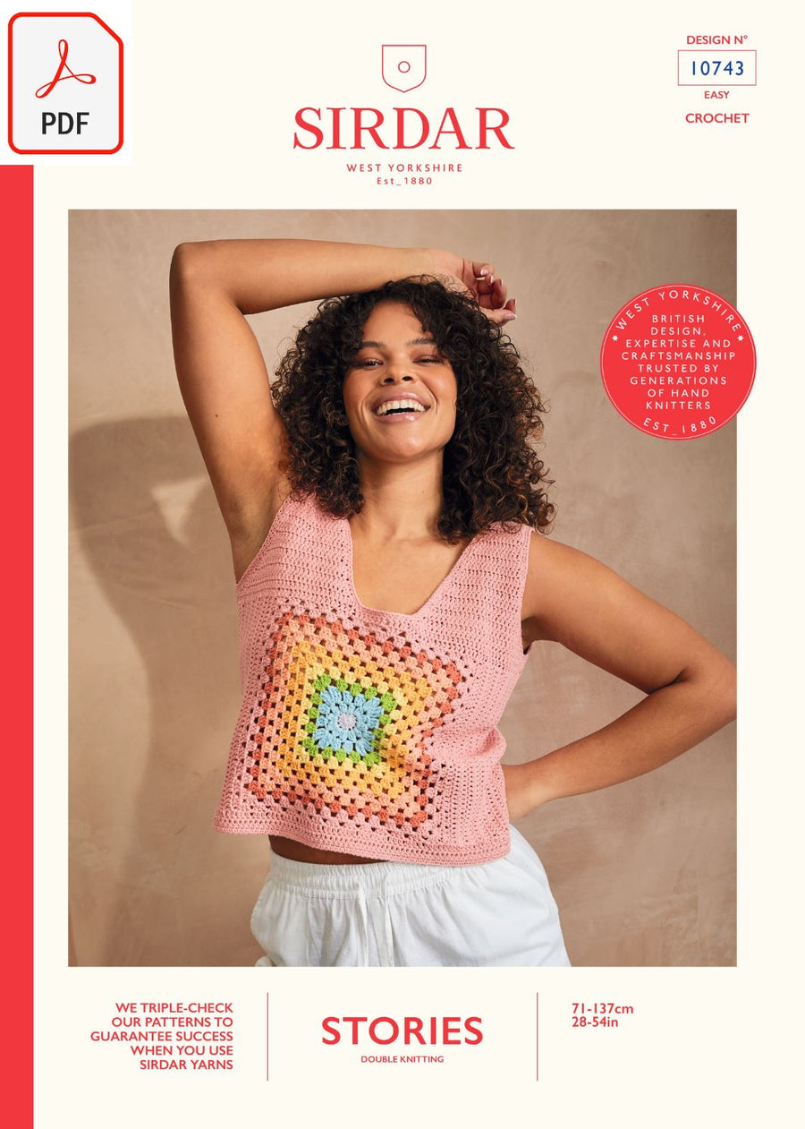 Sirdar 10743 Stories DK (PDF) Knit in a Box 