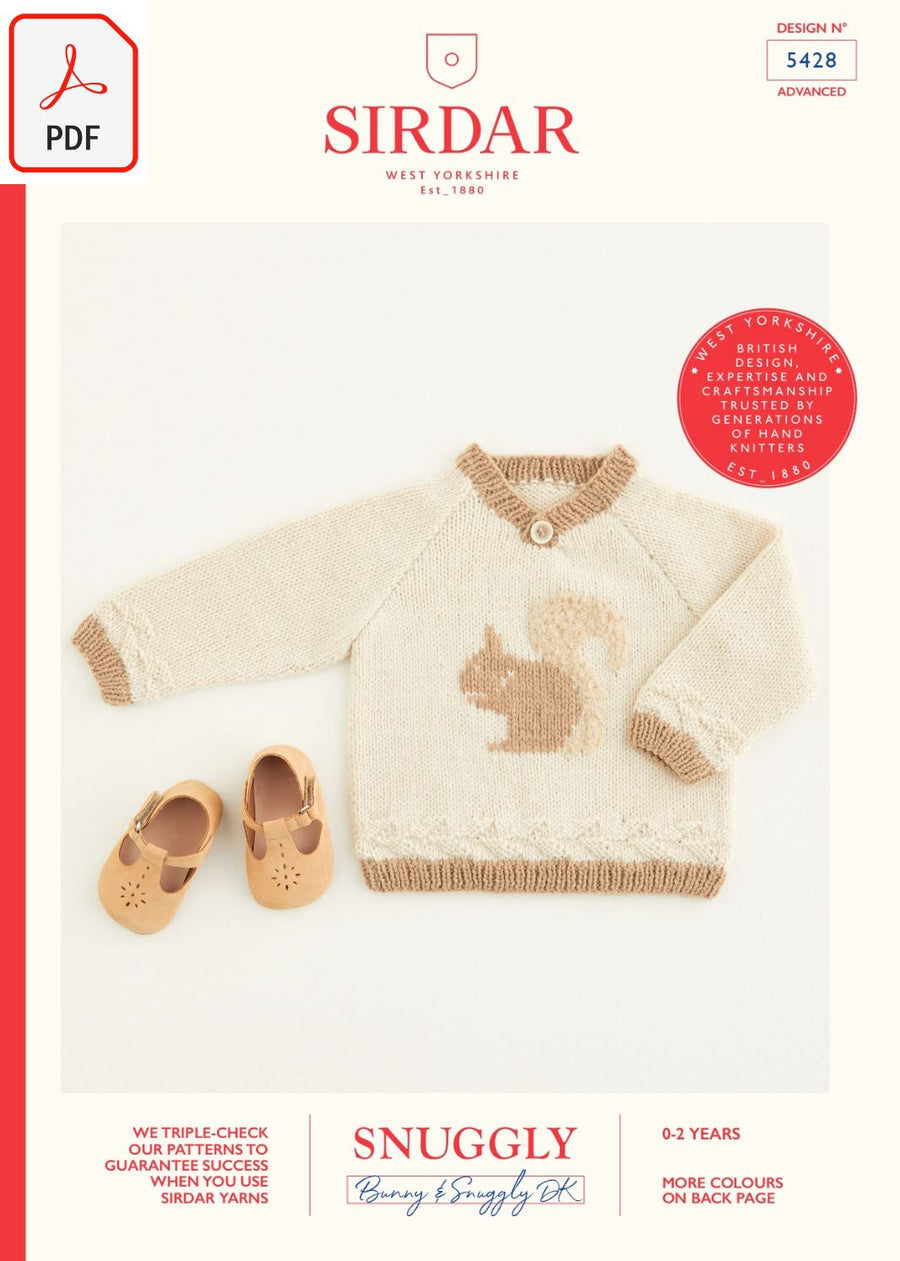 Sirdar 5428 Snuggly Bunny & Snuggly DK (PDF) Knit in a Box 