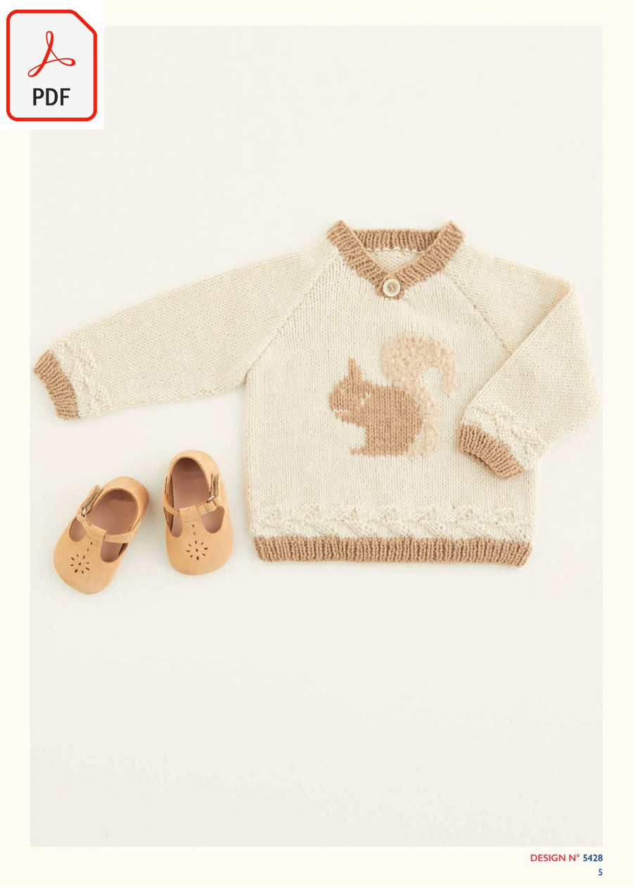 Sirdar 5428 Snuggly DK, 4Ply & Bunny (PDF) Knit in a Box 