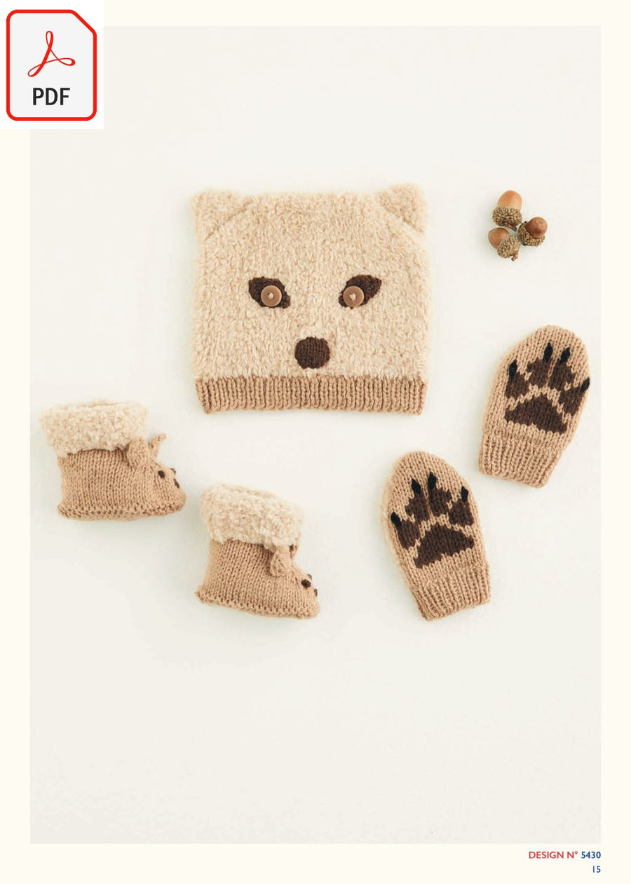 Sirdar 5430 Snuggly DK, 4Ply & Bunny (PDF) Knit in a Box 