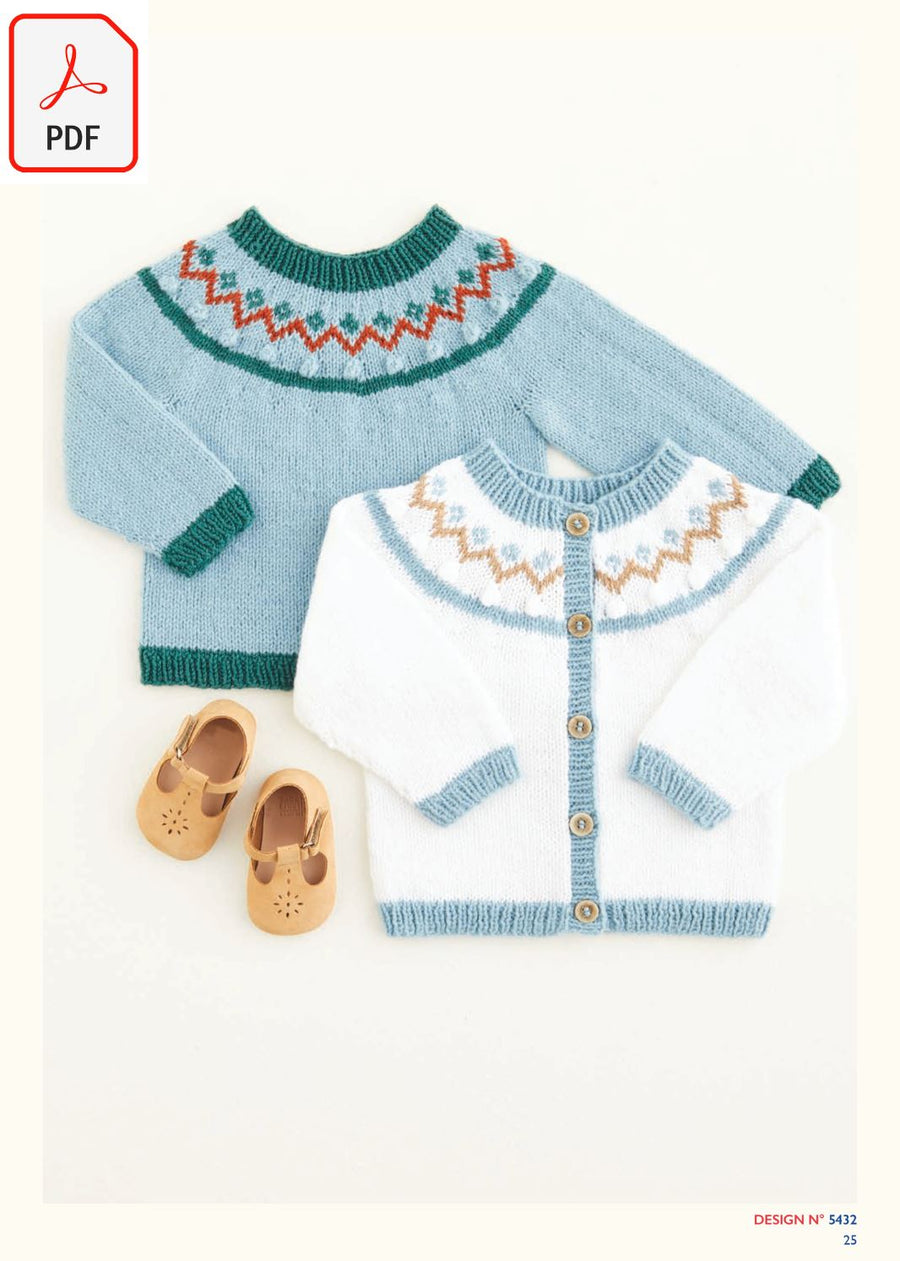 Sirdar 5432 Snuggly DK, 4Ply & Bunny (PDF) Knit in a Box 