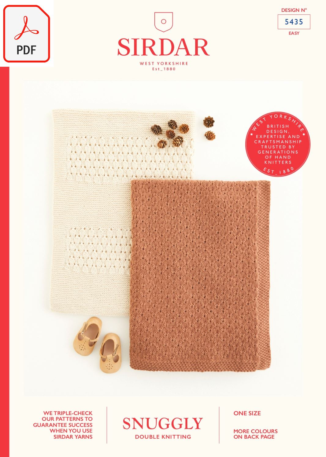 Sirdar 5435 Snuggly DK (PDF) Knit in a Box