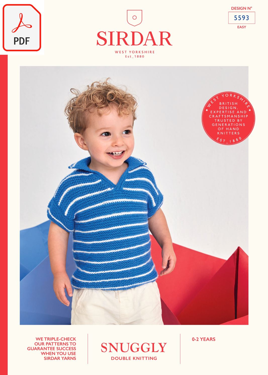 Sirdar 5593 Snuggly DK (PDF) Knit in a Box