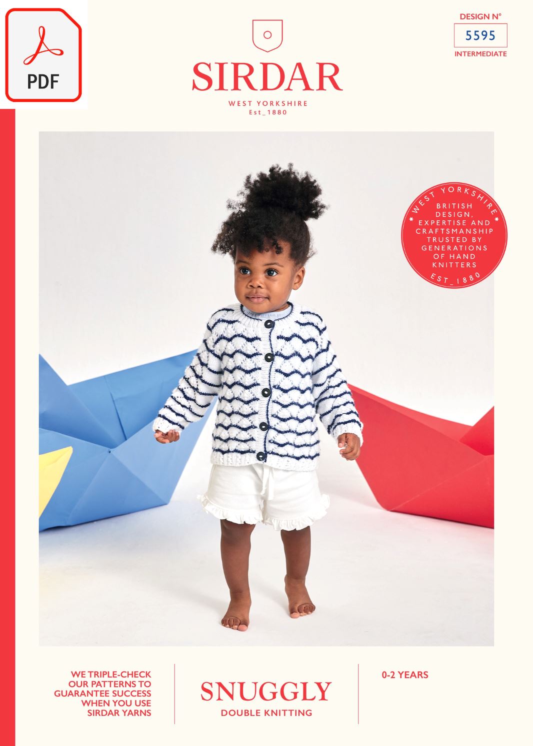 Sirdar 5595 Snuggly DK (PDF) Knit in a Box