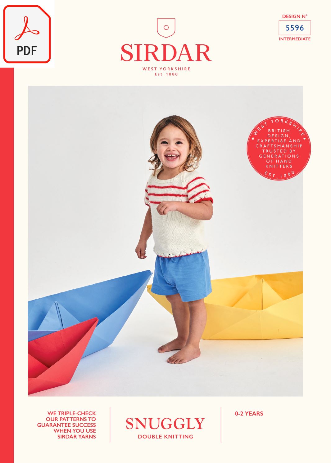 Sirdar 5596 Snuggly DK (PDF) Knit in a Box