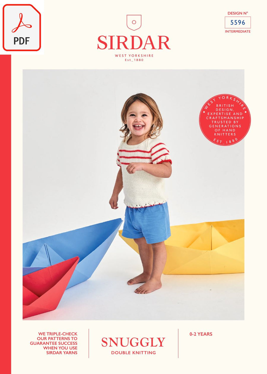 Sirdar 5596 Snuggly DK (PDF) Knit in a Box 