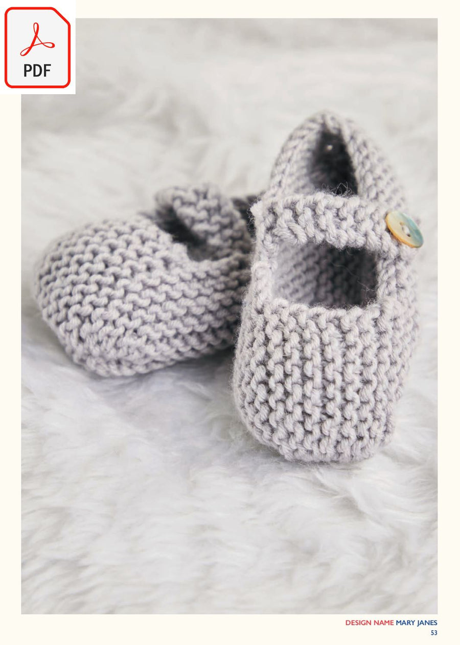 Sirdar 563 Maby Janes in Cashmere Merino Silk DK & Ply4 (PDF) Knit in a Box 