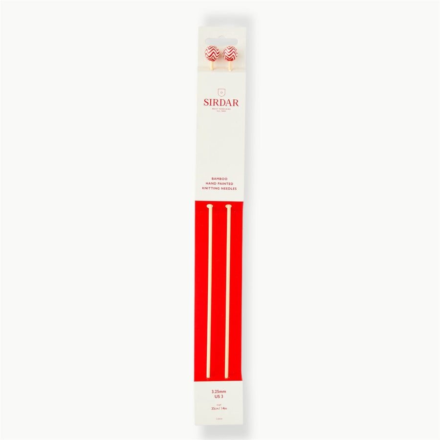 Sirdar Bamboo Knitting Needles 35cm (3.25mm) Knit in a Box 