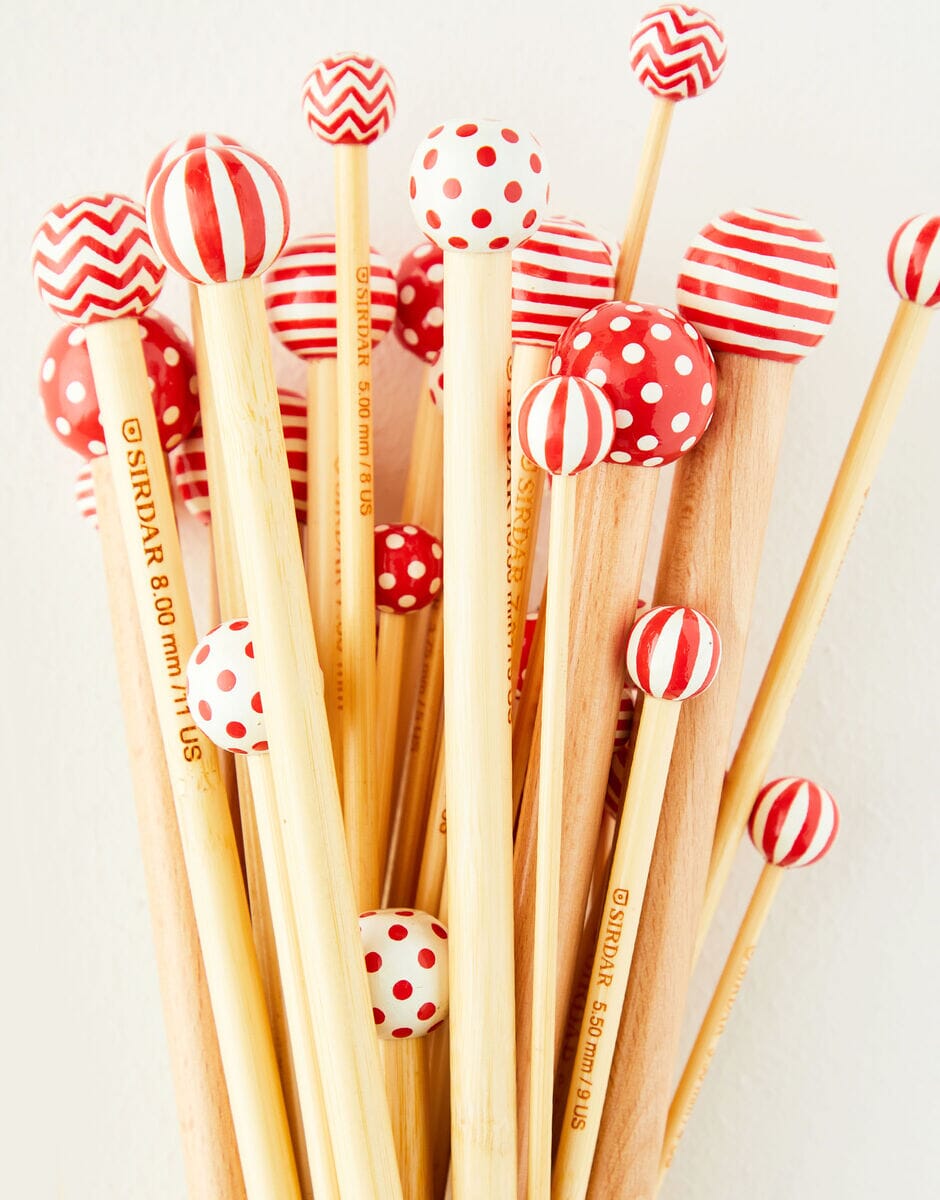 Sirdar Bamboo Knitting Needles 35cm (5.00mm) Knit in a Box