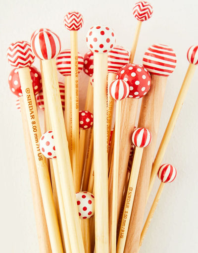 Sirdar Bamboo Knitting Needles 35cm (5.00mm) Knit in a Box