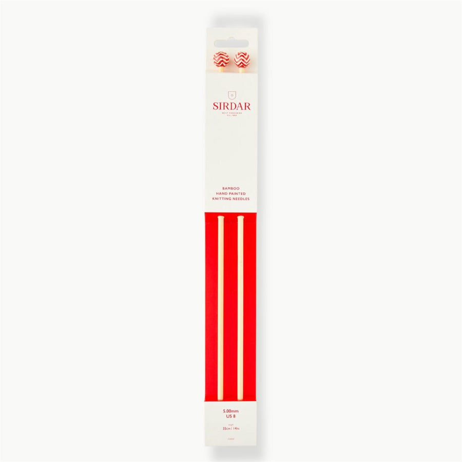 Sirdar Bamboo Knitting Needles 35cm (5.00mm) Knit in a Box 