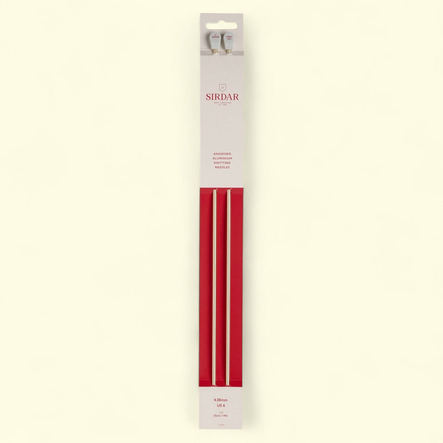 Sirdar Single Point Knitting Needles - 35cm (4.00mm) Knit in a Box 
