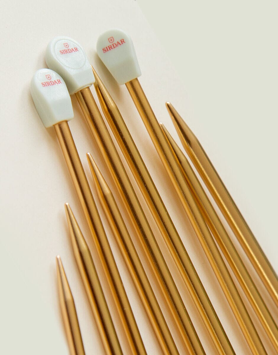 Sirdar Single Point Knitting Needles - 35cm (6.00mm) Knit in a Box