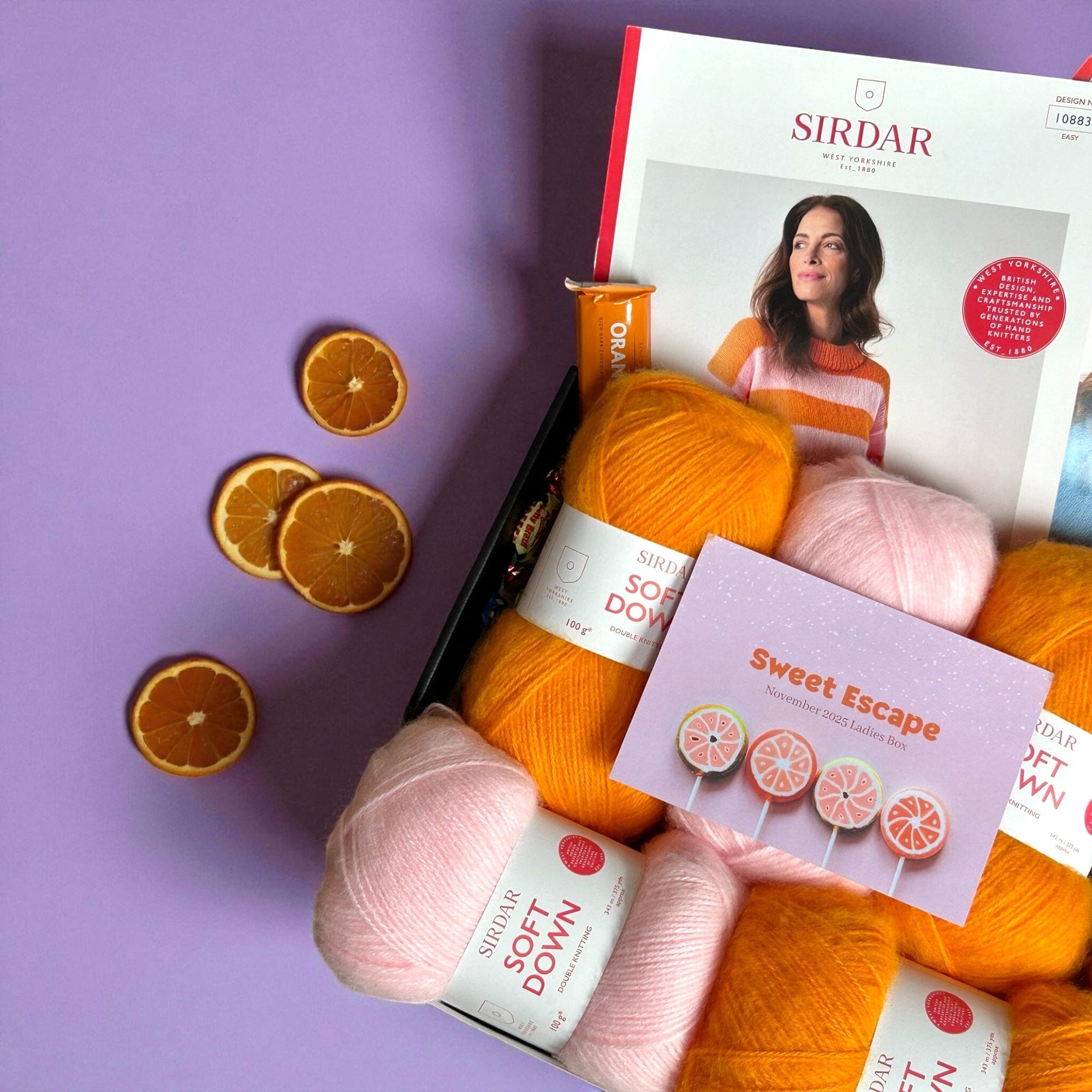 Sweet Escape Ladies Jumper/ Vest Knit in a Box