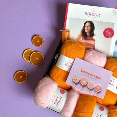 Sweet Escape Ladies Jumper/ Vest Knit in a Box