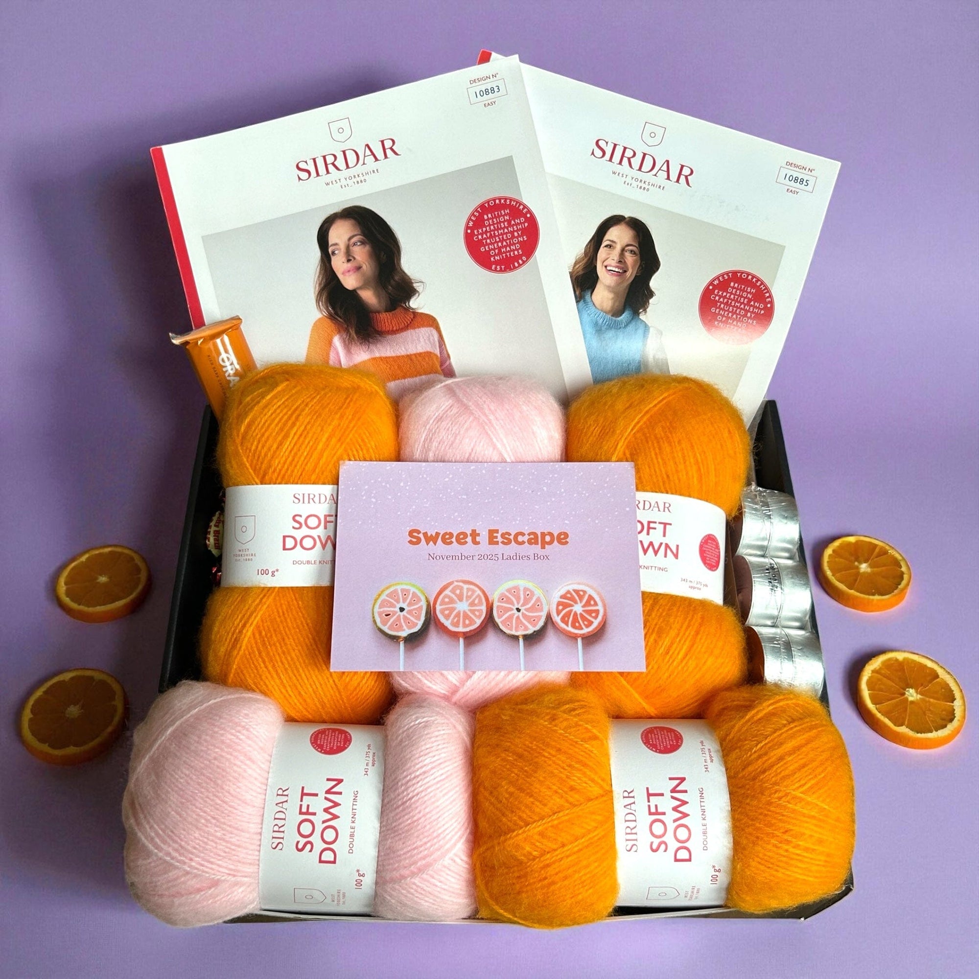 Sweet Escape Ladies Jumper/ Vest Knit in a Box