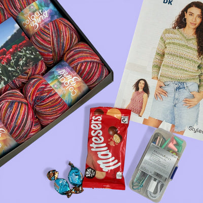 The Bright Side Ladies Jumper/ Tank Top Knit in a Box