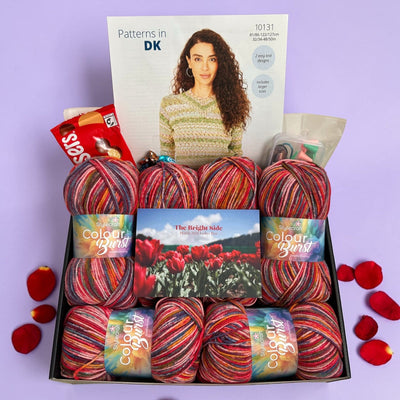 The Bright Side Ladies Jumper/ Tank Top Knit in a Box