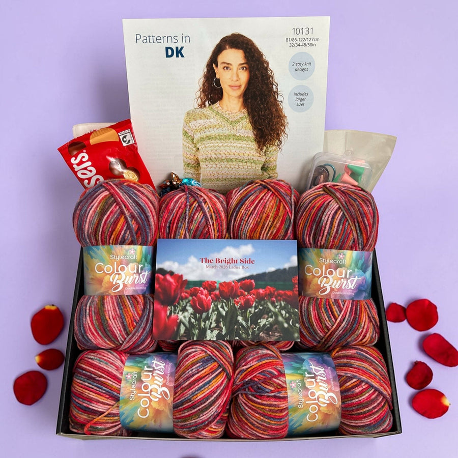 The Bright Side Ladies Jumper/ Tank Top Knit in a Box 