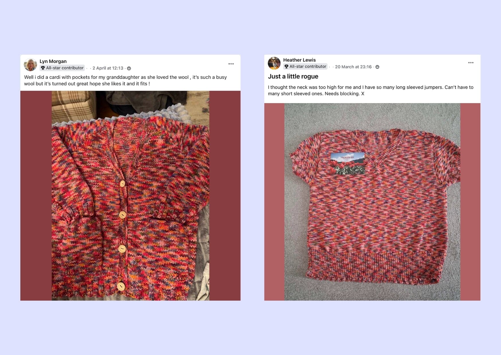 The Bright Side Ladies Jumper/ Tank Top Knit in a Box