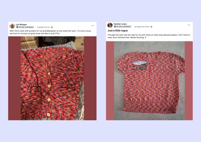 The Bright Side Ladies Jumper/ Tank Top Knit in a Box