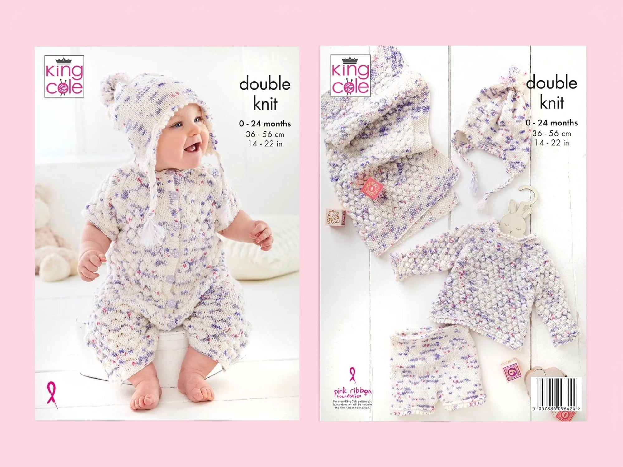 Twinkle, Twinkle Baby Girl Jumper/ Onesie & Hat Knit in a Box