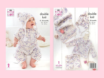 Twinkle, Twinkle Baby Girl Jumper/ Onesie & Hat Knit in a Box