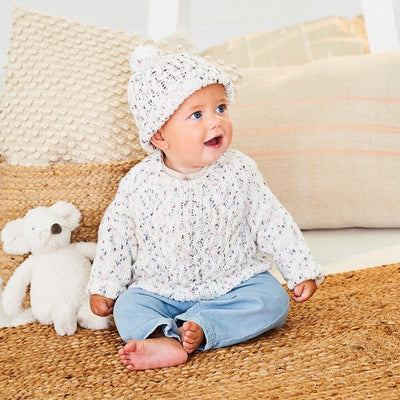 Under Cloudy Skies Baby Boy Jumper Knit in a Box