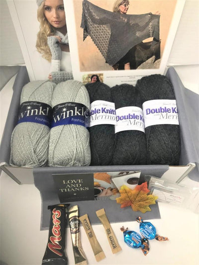 12 Month Ladies Knitting Subscription (every month) KNIT in a BOX