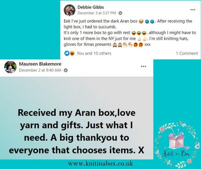 2021 Special Edition Adult Aran Box! Knit in a Box