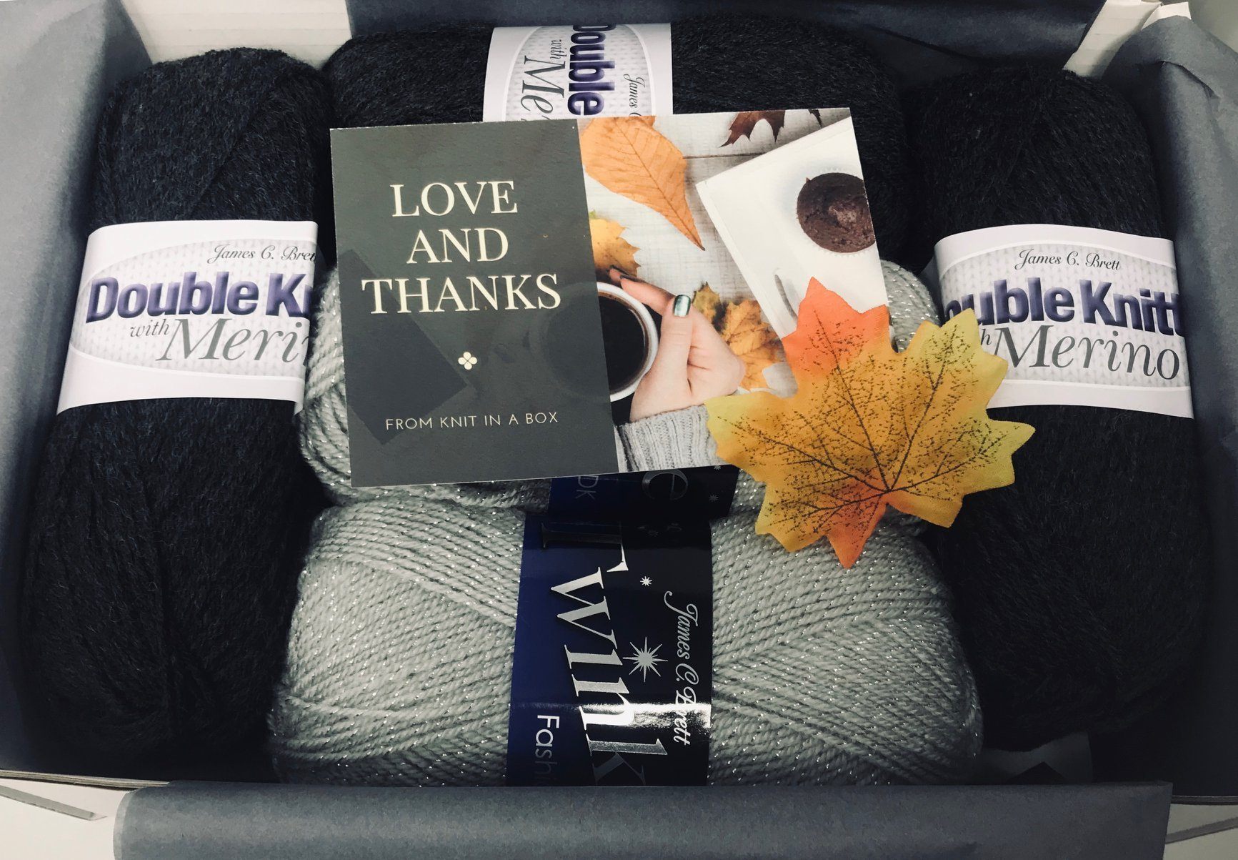 3 Month Ladies Knitting Subscription (every month) KNIT in a BOX