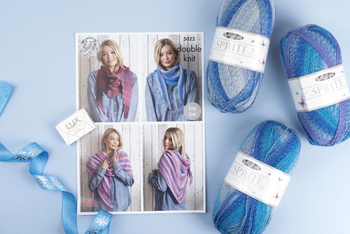 3 Month Ladies Knitting Subscription (every month) KNIT in a BOX