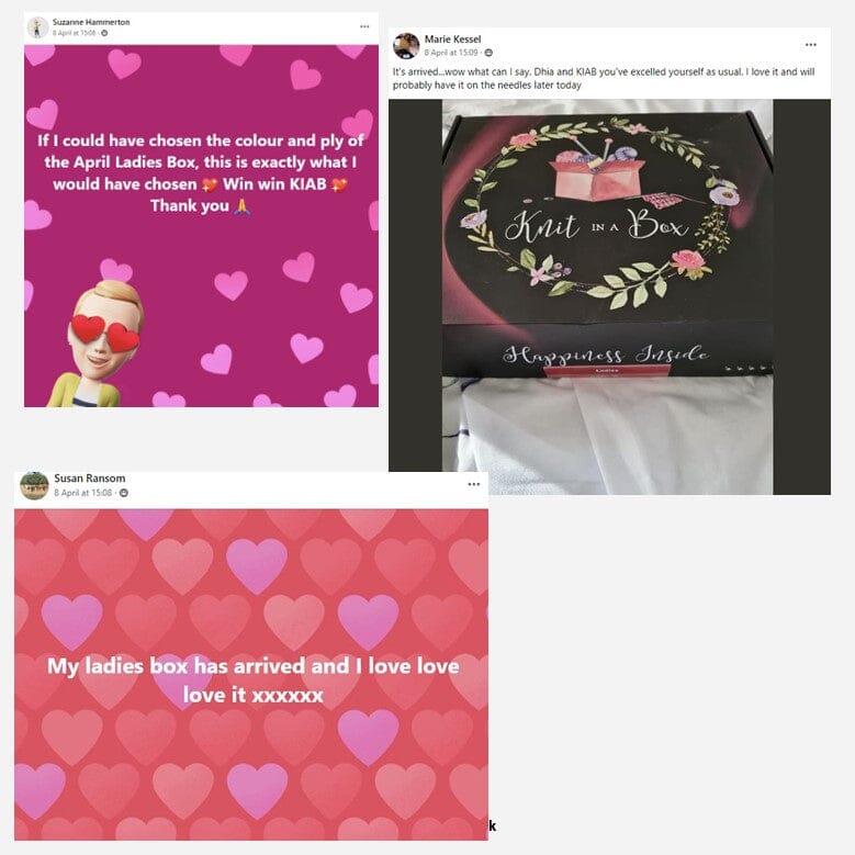 April 2023 Ladies Box Knit in a Box