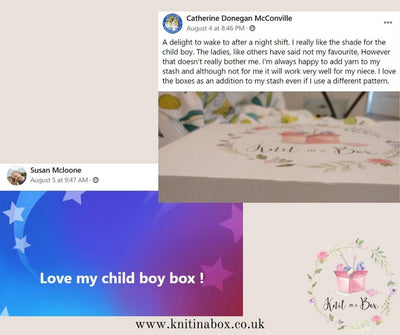 August 2021 Child-Boy Box Knit in a Box