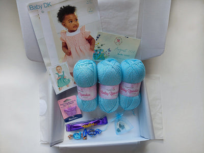 August 2023 Baby-Girl Box Knit in a Box