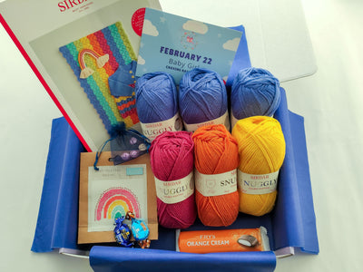 Feb 2022 Baby-Girl Box Knit in a Box